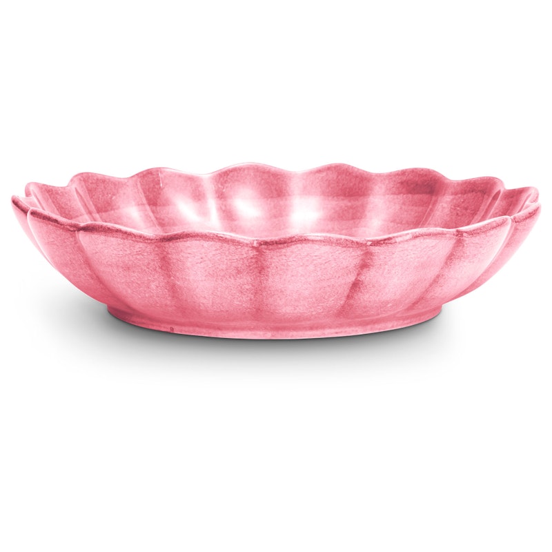 Oyster Skål 31 cm, Rosa