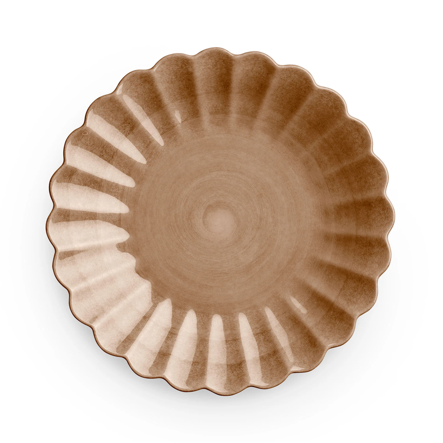 Mateus Oyster Tallrik Cinnamon 20 Cm - Assietter Keramik Kanel - ECN24B