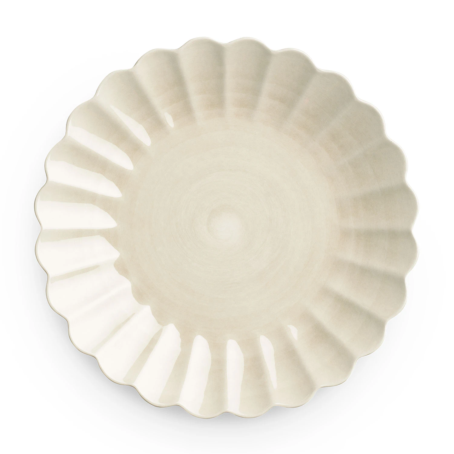 Mateus Oyster Tallrik Sand 28 Cm - Mattallrikar Keramik Sand - ESA24C
