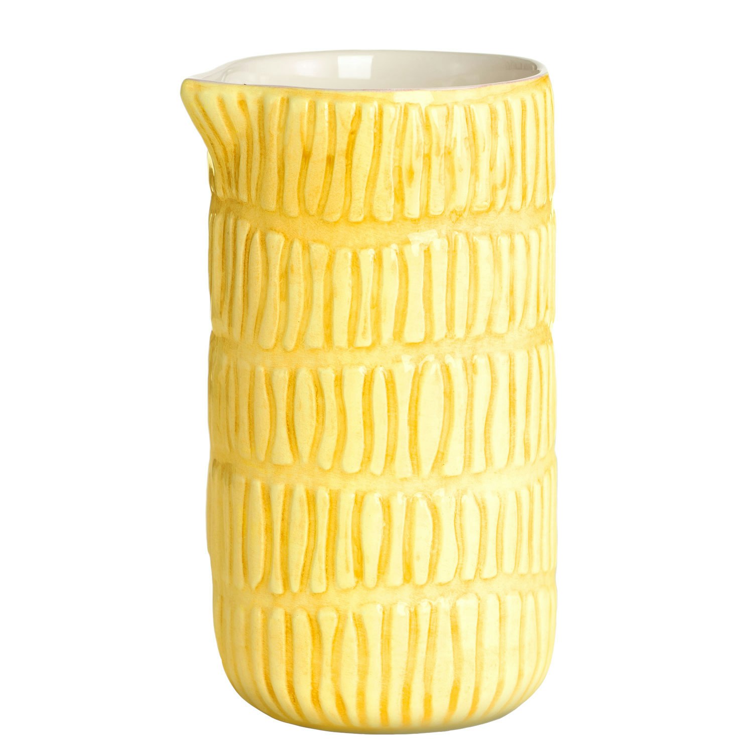 Mateus Stripes Kanna Gul 30 Cl - Mj&ouml;lkkannor Keramik Gul - EA07ST