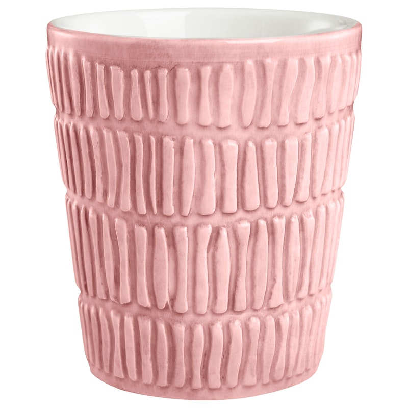 Stripes Mugg 30 cl, Ljusrosa