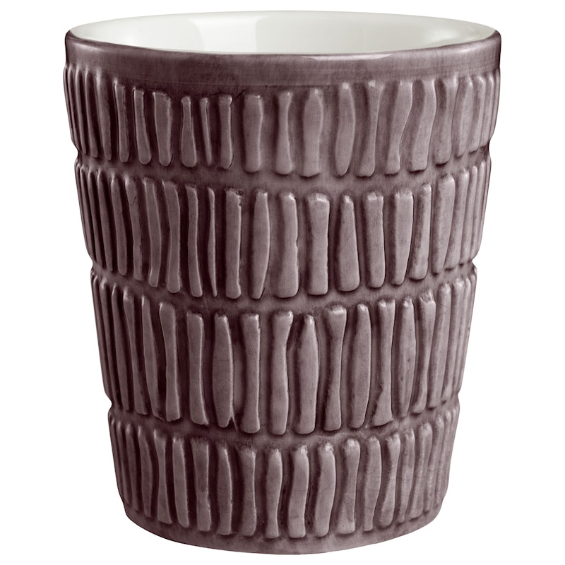 Stripes Mugg 30 cl, Plommon 