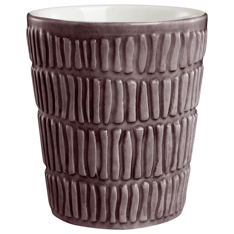 Stripes Mugg 30 cl, Plommon 
