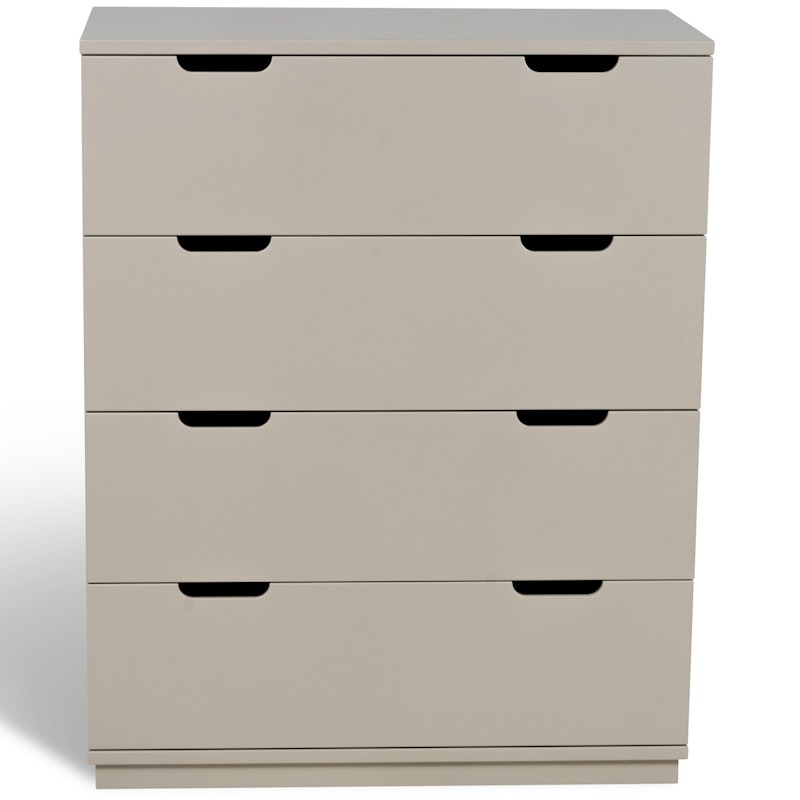 Aoko Byrå Med 4 Lådor, Beige
