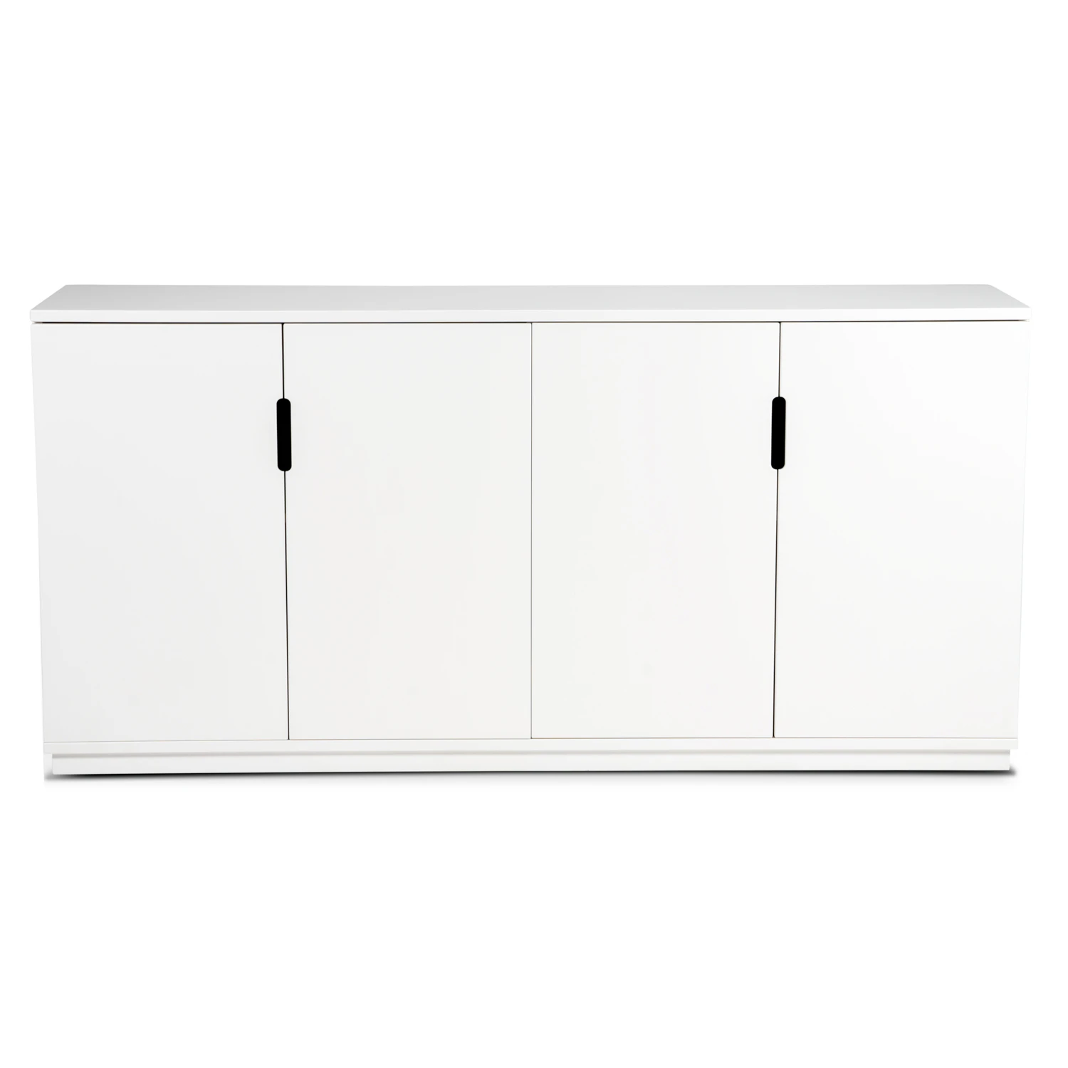 Mavis Aoko Sk&auml;nk T&auml;ckta D&ouml;rrar Vit - Sidobord & Avlastningsbord Mdf Vit - 1K743