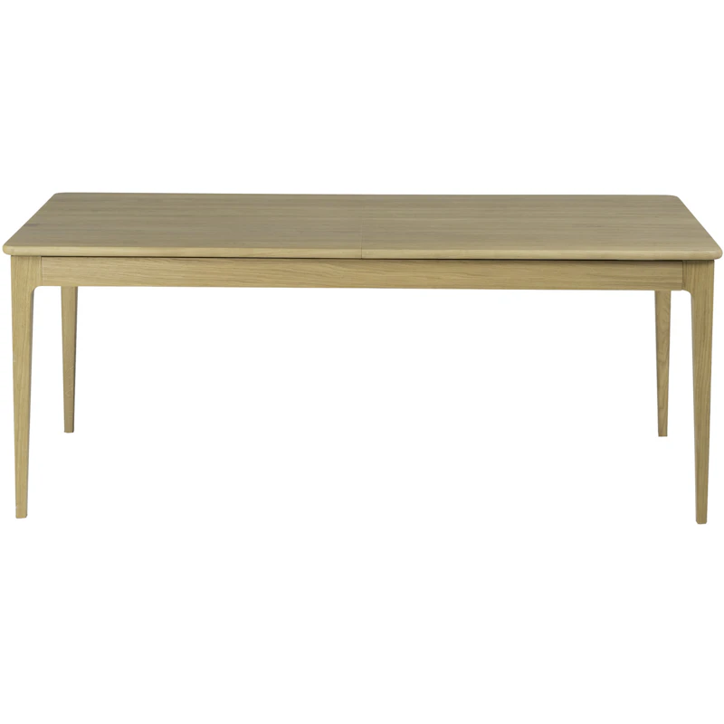 Höllviken Matbord 190/290x90 cm, Vitpigmenterad Ek
