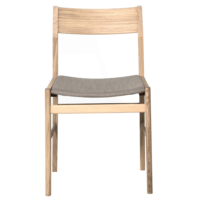 Siza Stol, Vitpigmenterad Ek / Beige