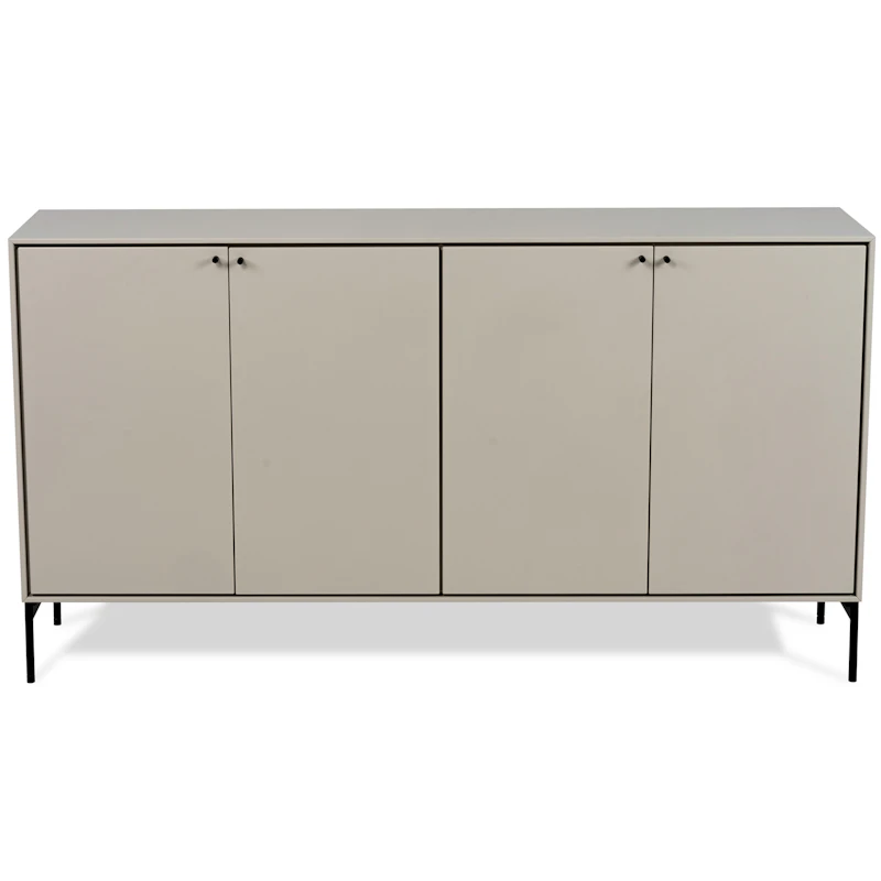Volt Skänk, Beige/Svart