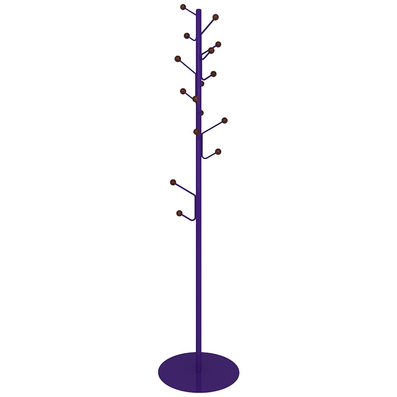 Bill Klädhängare Golv, Valnöt / Royal Purple