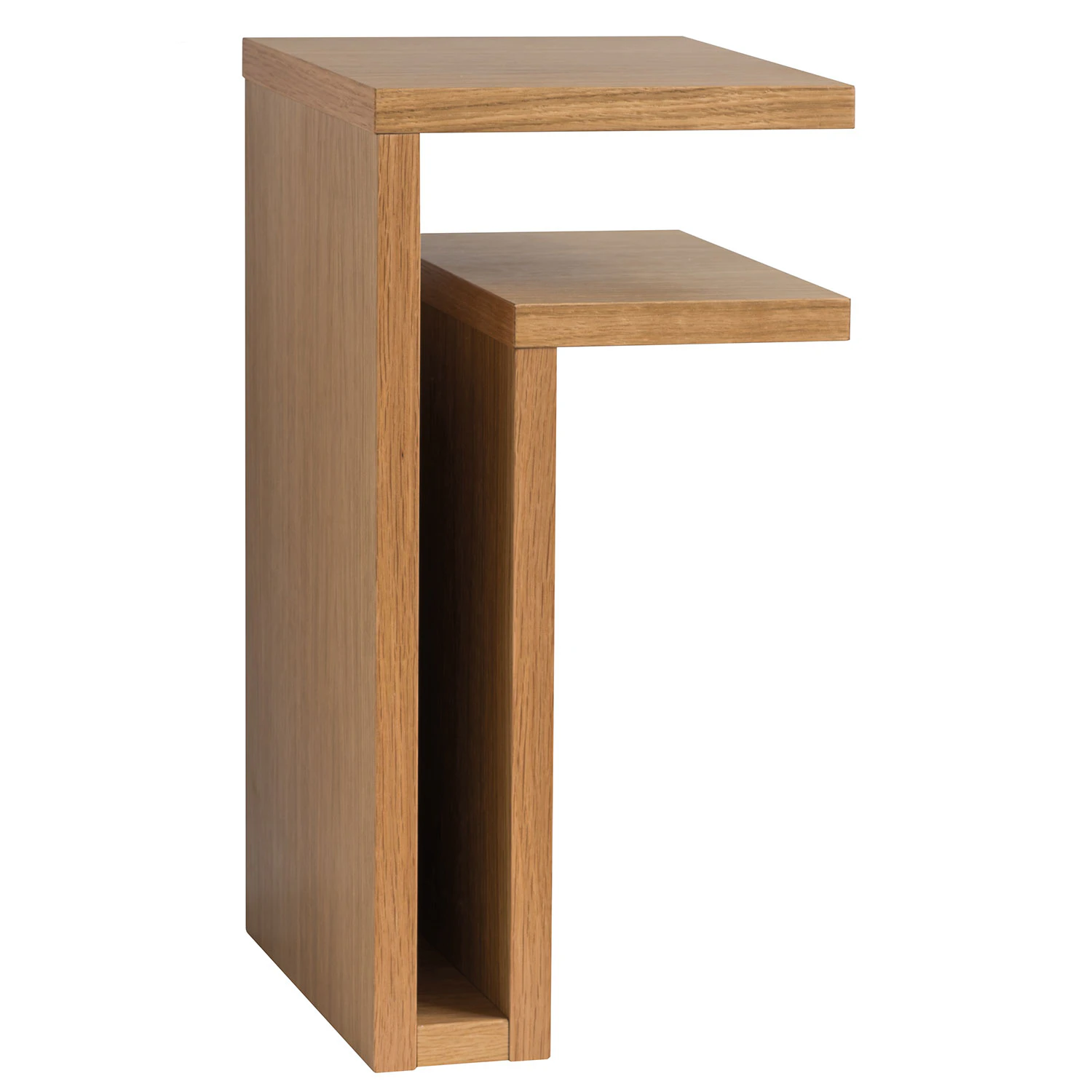 Maze F-shelf V&auml;gghylla H&ouml;ger Ek - S&auml;ngbord fan&eacute;r Ek - 305218