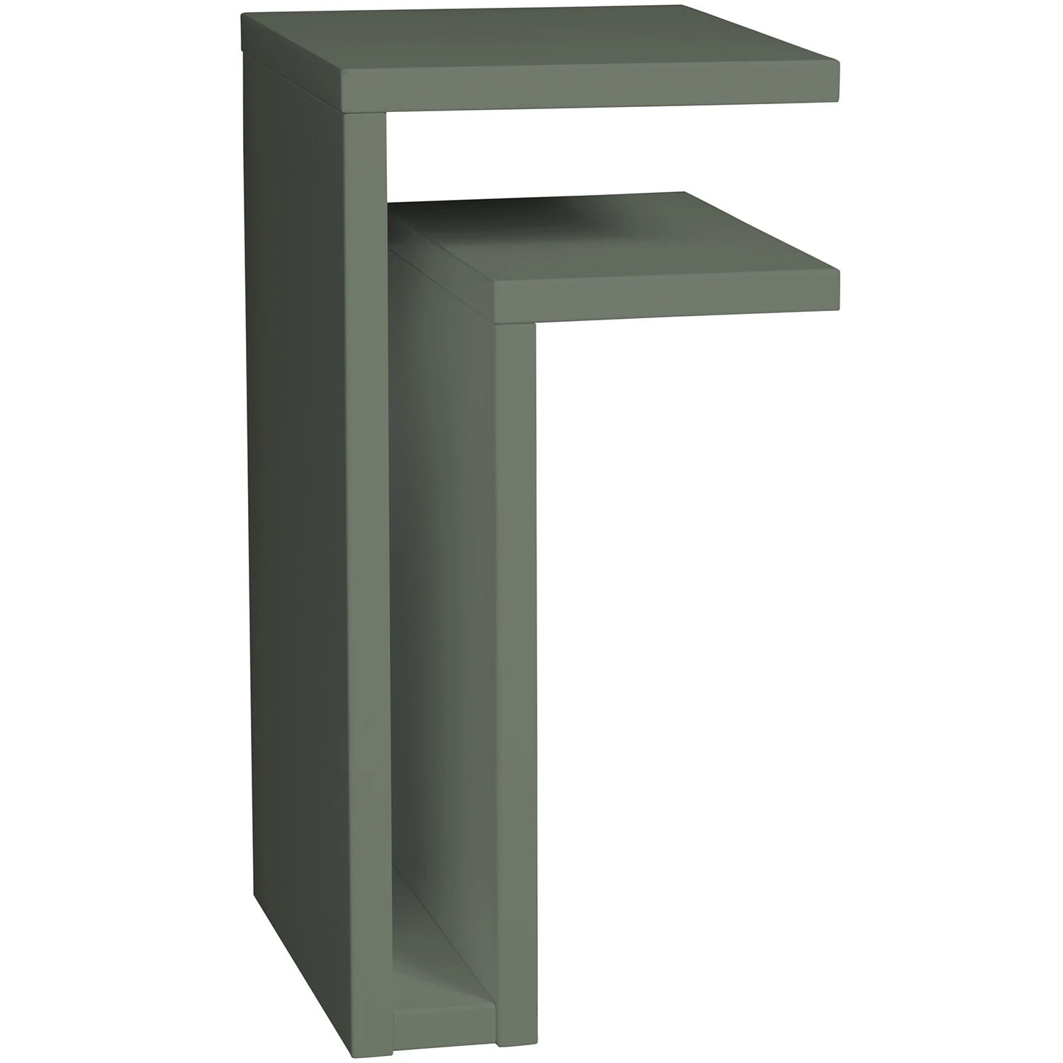Maze F-shelf V&auml;gghylla H&ouml;ger Gr&ouml;ngr&aring; - S&auml;ngbord Mdf Gr&ouml;ngr&aring; - 305208