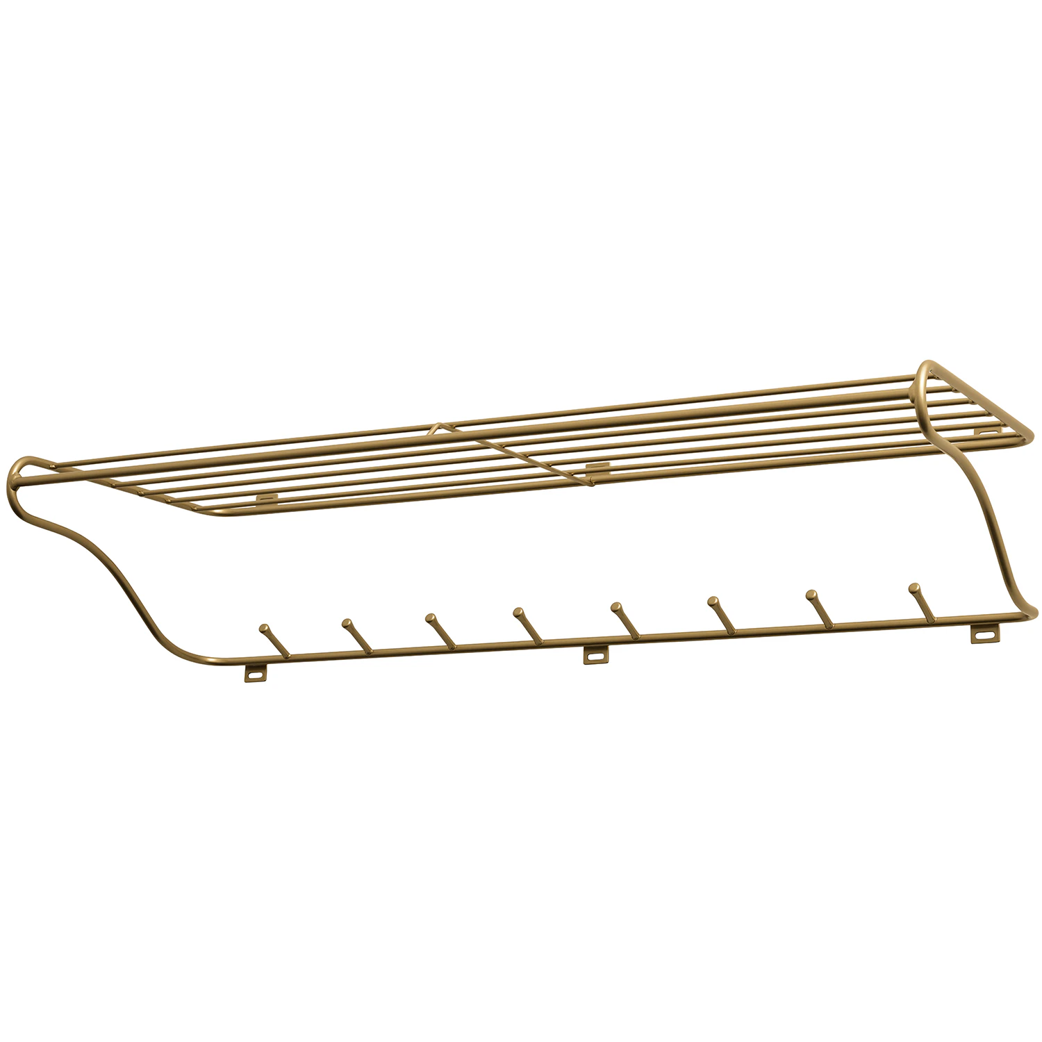 Maze Hat Rack Hatthylla L M&auml;ssing - Hatthyllor Metall M&auml;ssing - 102104
