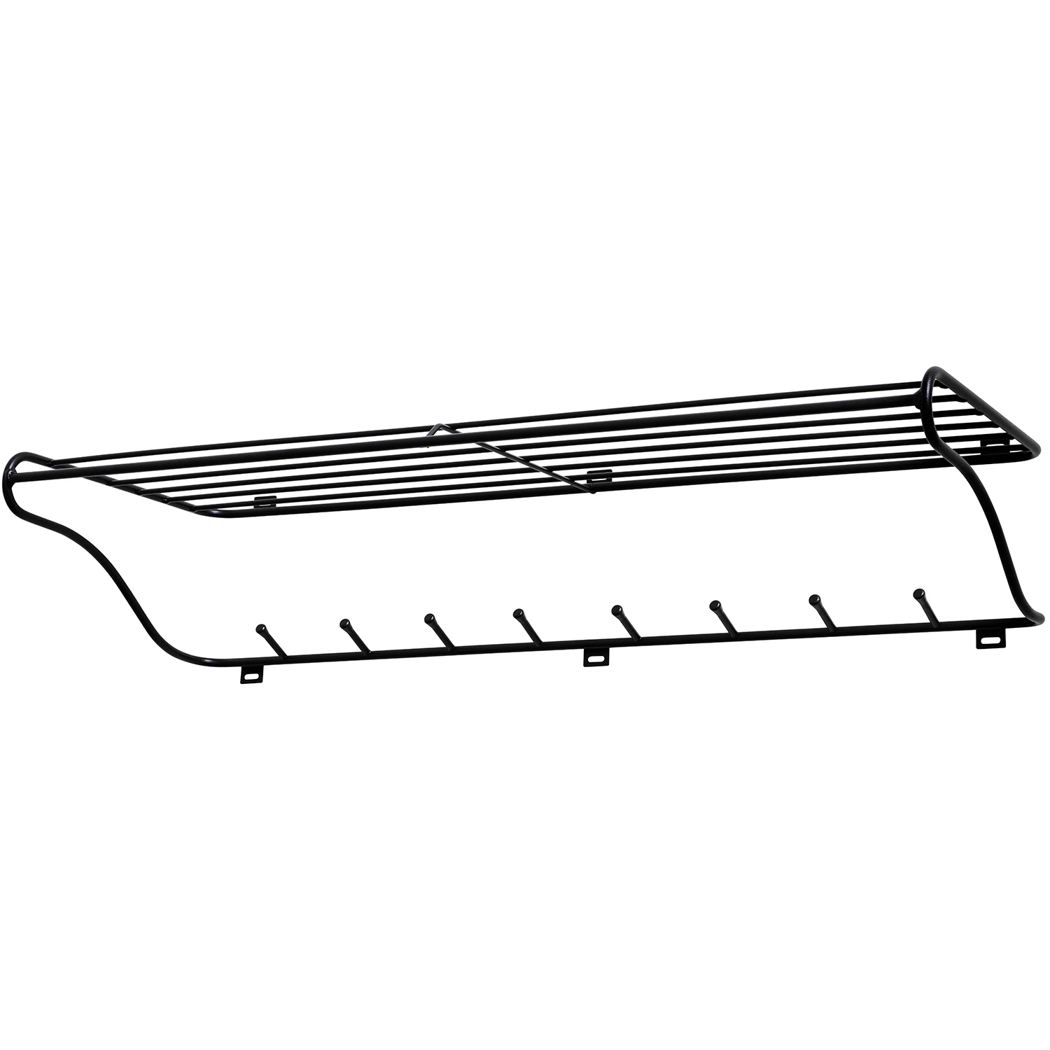 Maze Hat Rack Hatthylla L Svart - Hatthyllor Metall Svart - 102101