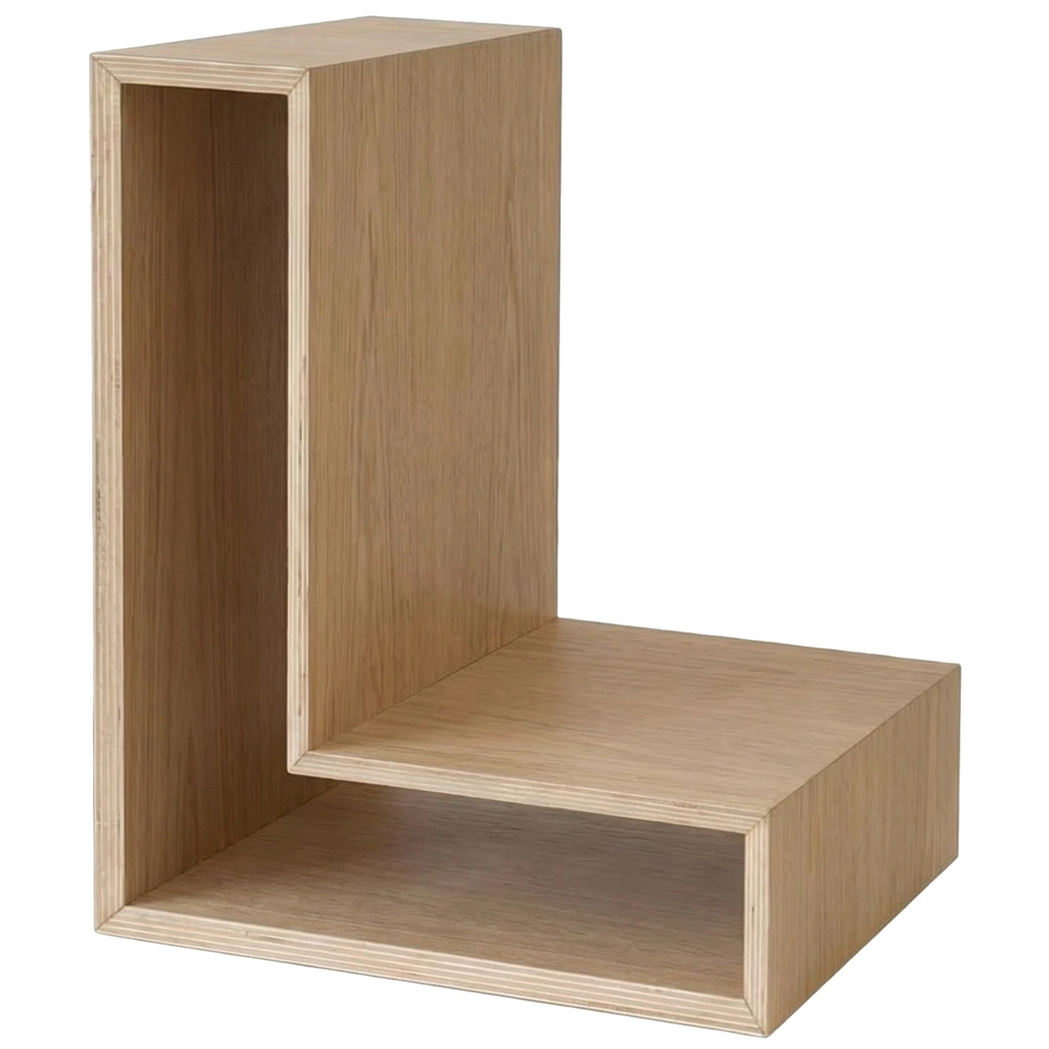 Maze L-shelf V&auml;gghylla Ek - V&auml;gghyllor Ekfan&eacute;r Neutral Ek - 305330