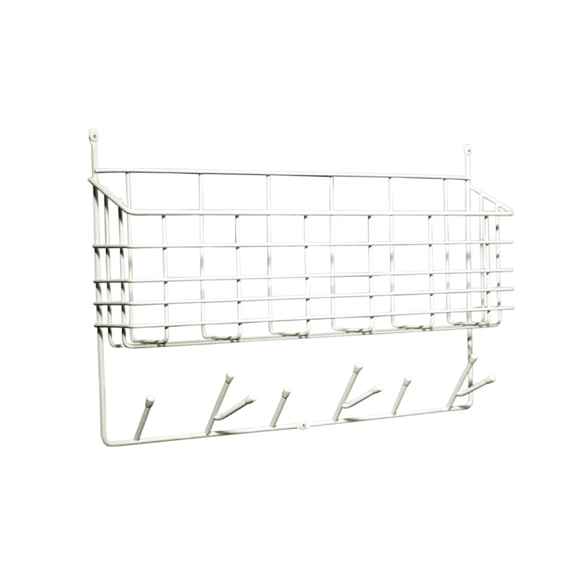 Mitten Förvaringshylla, Vit