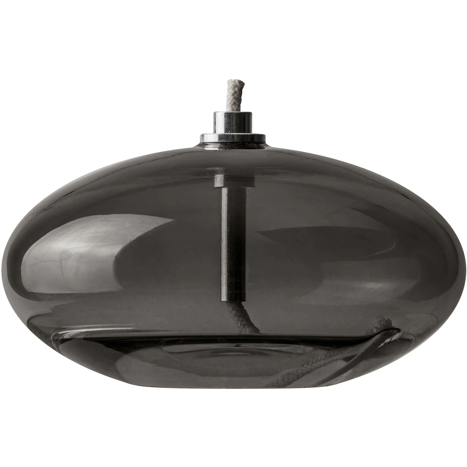 Mette Ditmer Aura Oljelampa 6 Cm Smoke Grey - Fotogen- & Oljelampor Glas Smoke Grey - AUROIS99