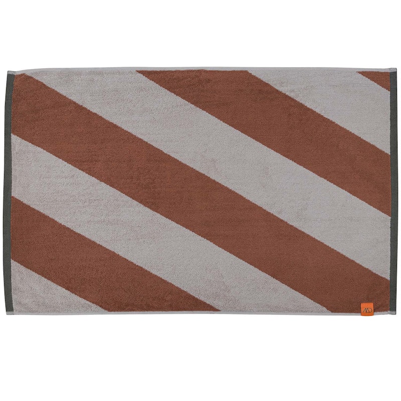 Diagonal Badrumsmatta 50x80 cm, Brick