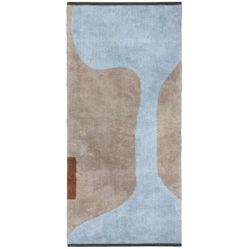 Figura Matta 70x150 cm, Ljusblå