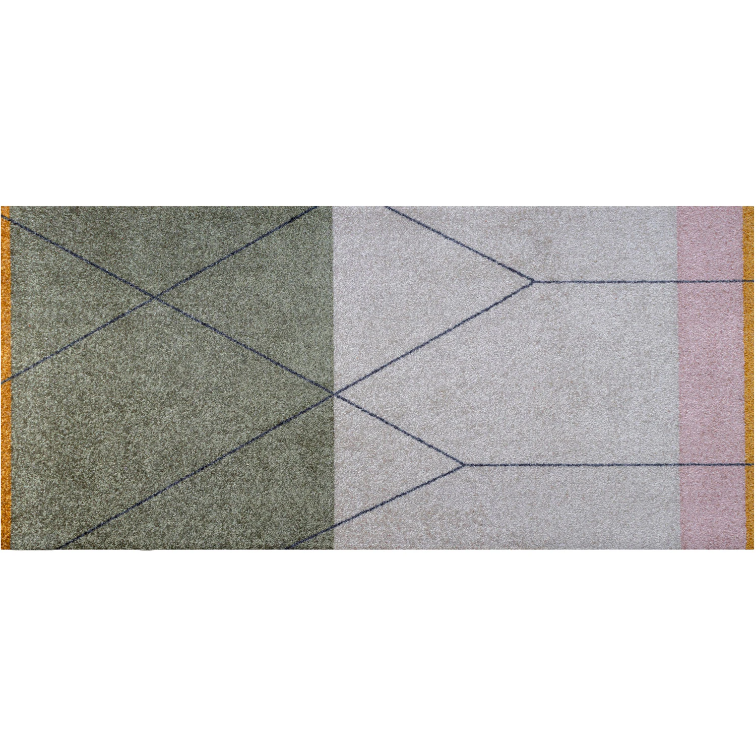 Mette Ditmer Linea Matta 70x150 Cm Thyme - D&ouml;rrmattor Nylon Thyme - LINMAL68