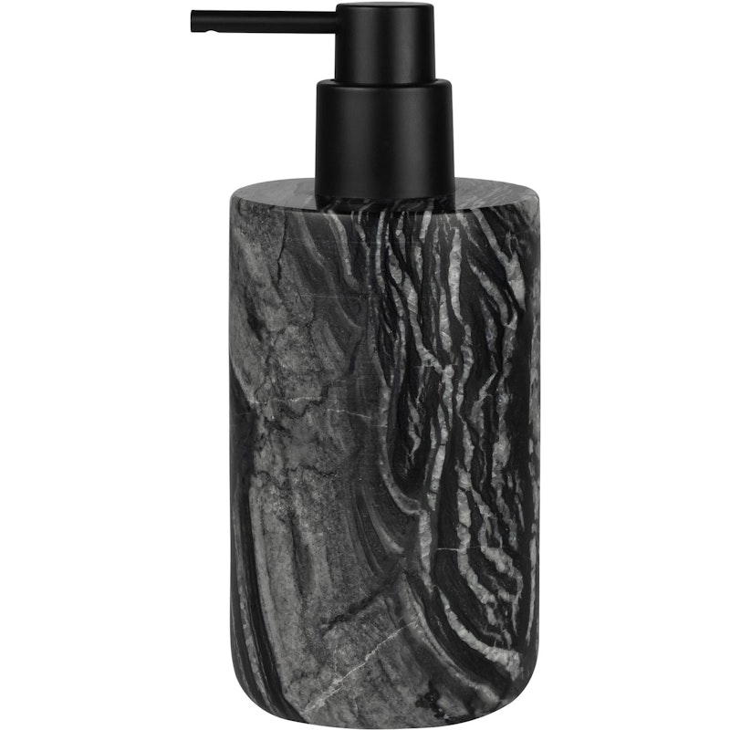 Marble Tvålpump High, Svart Grå