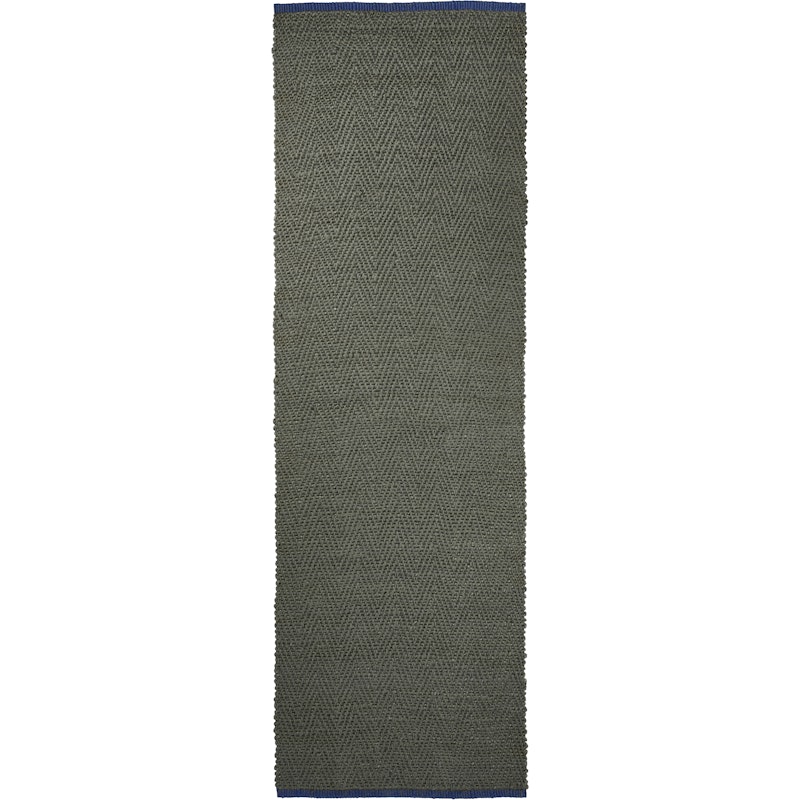 Notes Matta 80x245 cm, Olivgrön