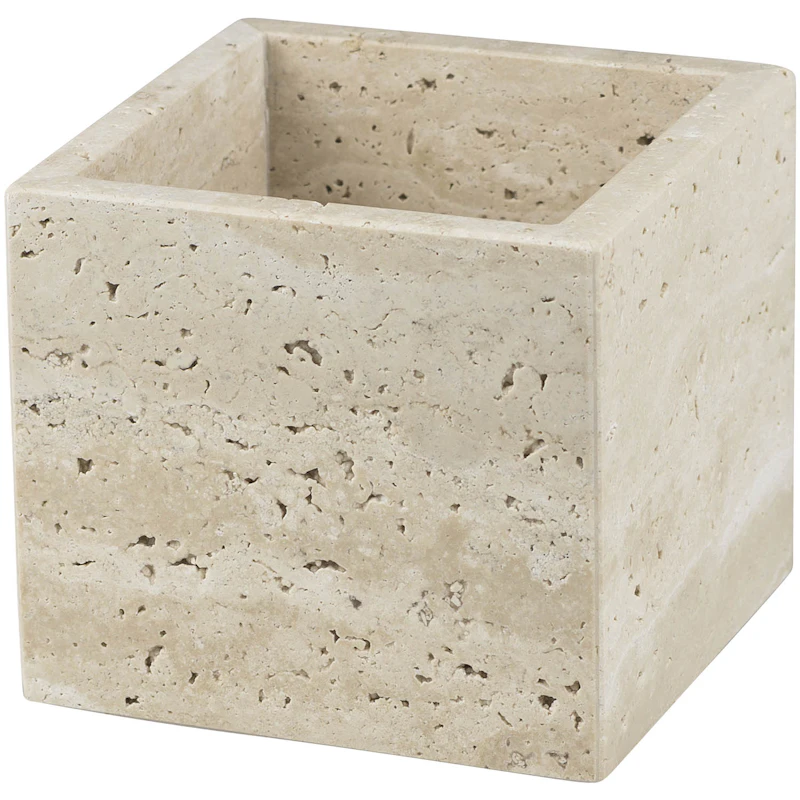 Travertine cube Förvaring