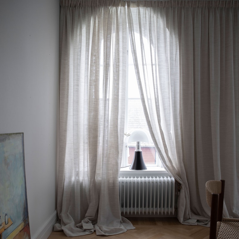Ellie Gardin Dubbel Bredd 290x290 cm, Seagrass Nature
