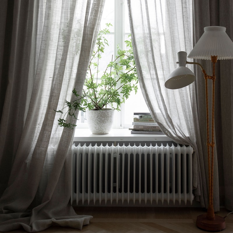 Ellie Gardin Dubbel Bredd 290x250 cm, Natur
