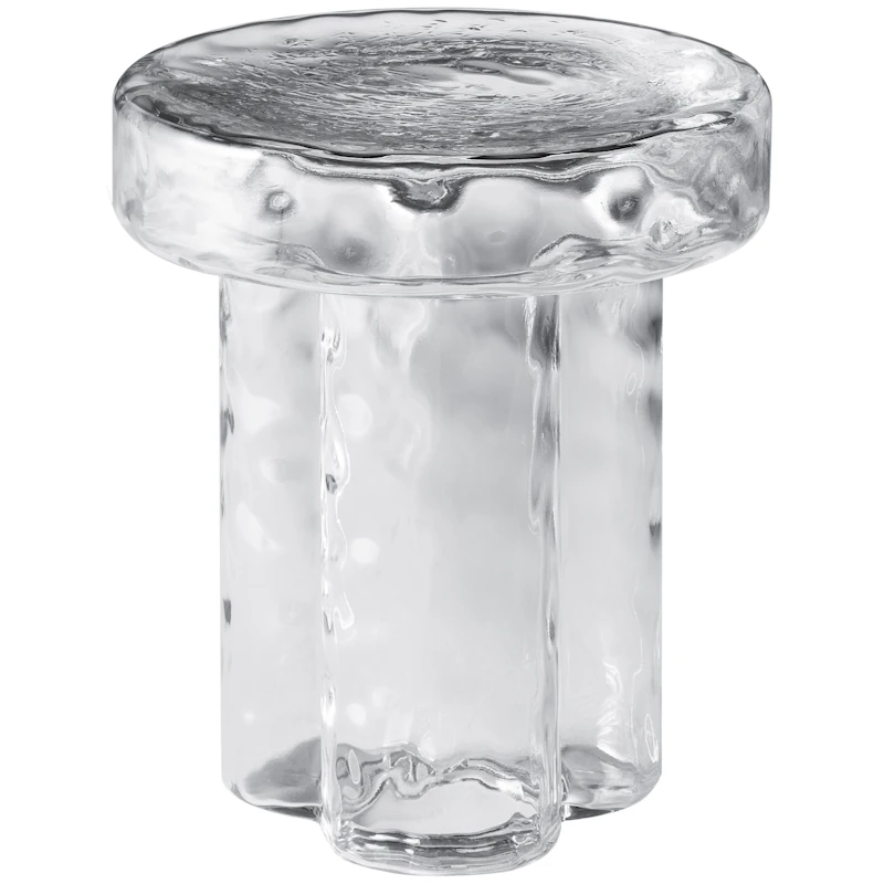 Soda Sidobord Ø38, Transparent