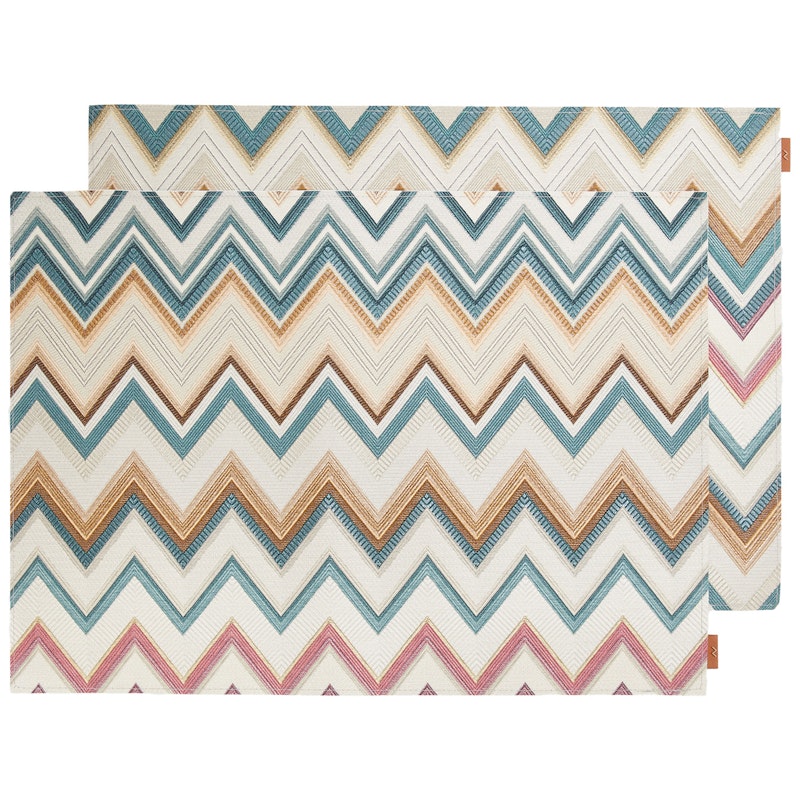 Happy Zigzag Bordstabletter 35x48 cm 2-pack