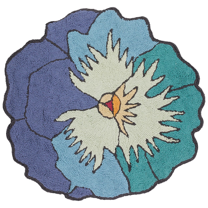 Parma Badrumsmatta 80 cm, Turkos