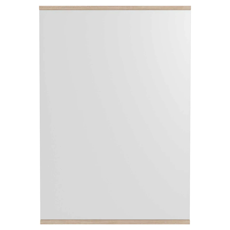 Rektangulär Väggspegel Ek, 70x100 cm