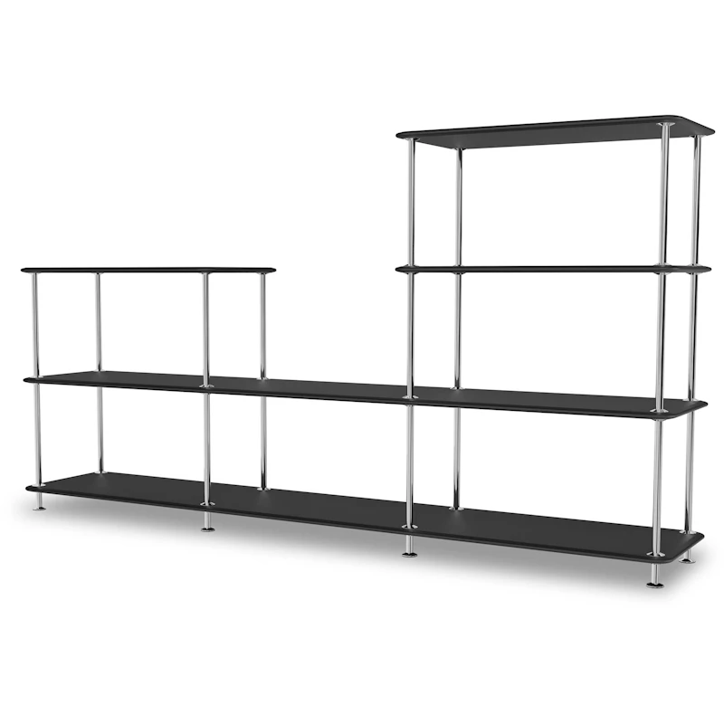 Free Hylla 312000, Svart / Krom
