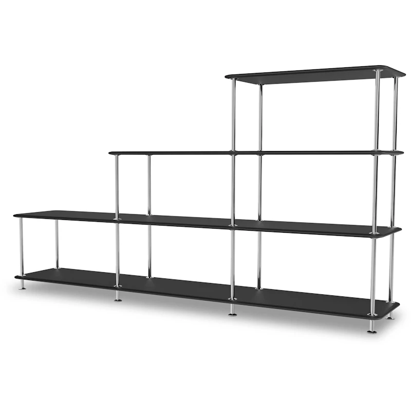 Free Hylla 321000, Svart / Krom