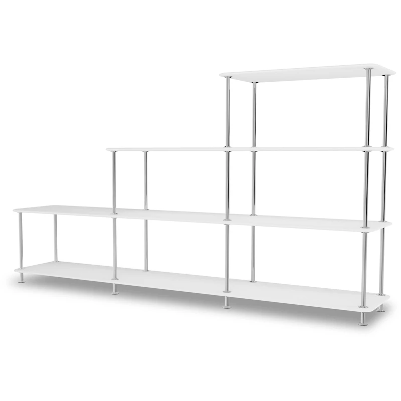 Free Hylla 321000, New White / Krom