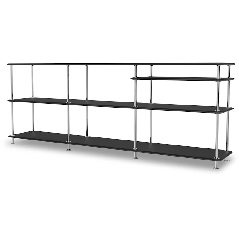 Free Hylla 222100, Svart / Krom