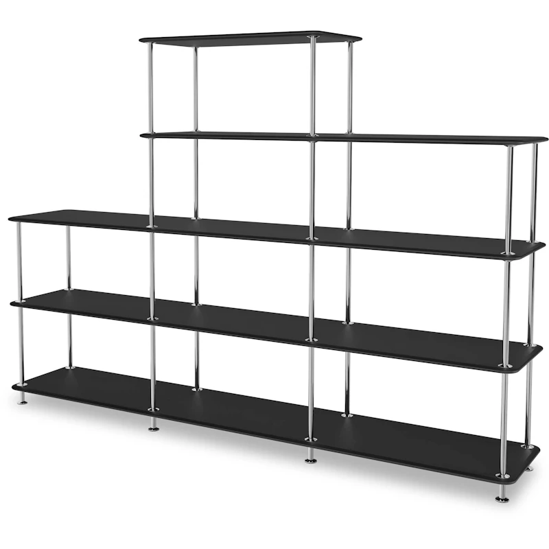 Free Hylla 342000, Svart / Krom