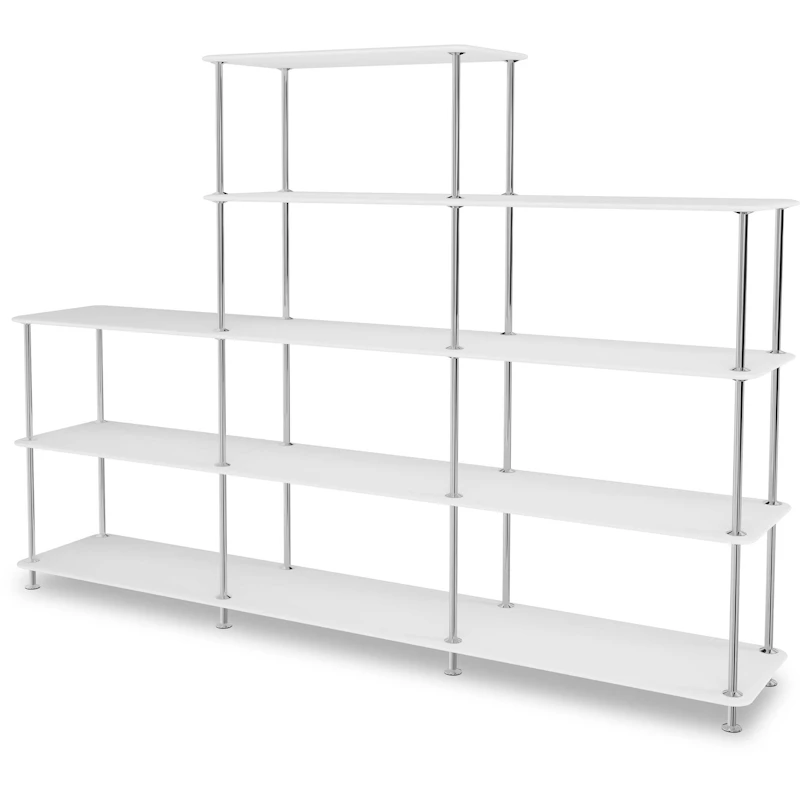 Free Hylla 342000, New White / Krom