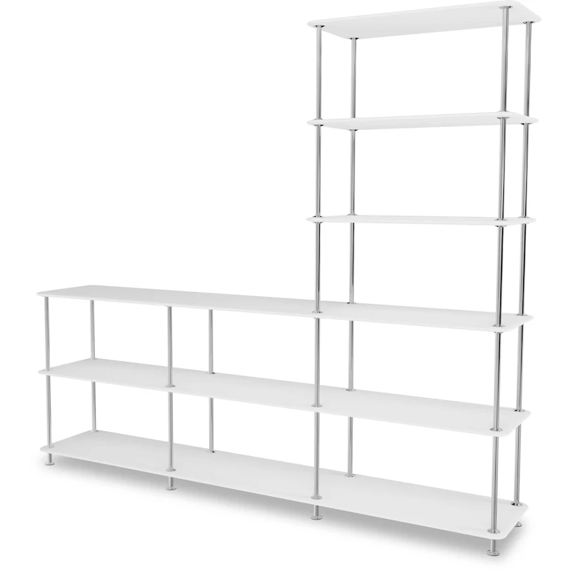 Free Hylla 522000, New White / Krom
