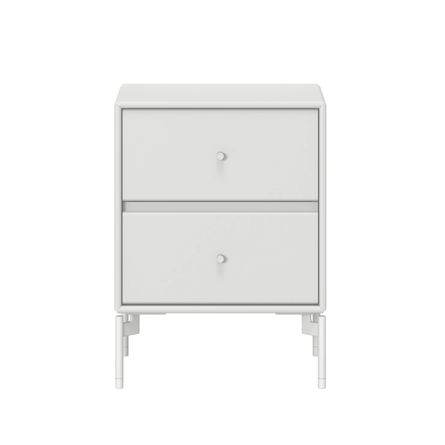 Montana Drift Sidobord New White - Sidobord & Avlastningsbord Lackad Mdf New White - Drift w. legs 101