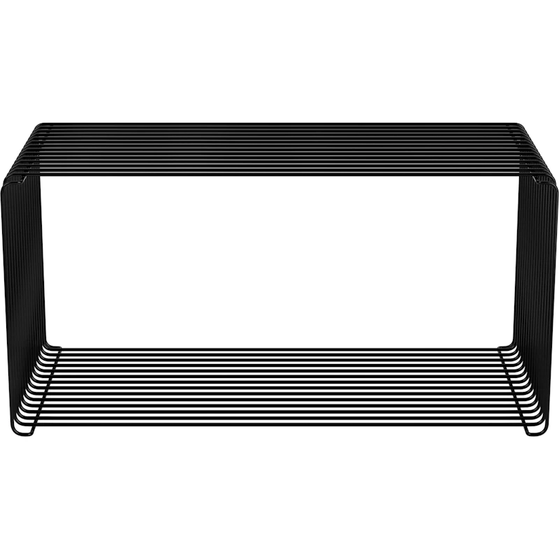 Panton Wire Extended Hylla 34, Svart