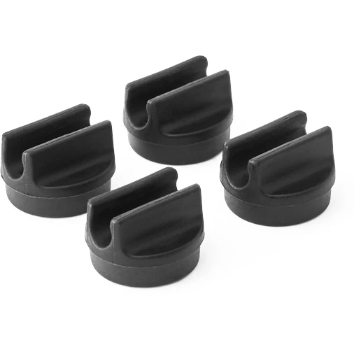 Montana Panton Wire M&ouml;belf&ouml;tter 4-pack Svart - Sidobord & Avlastningsbord Plast Svart - SHWIRE-05