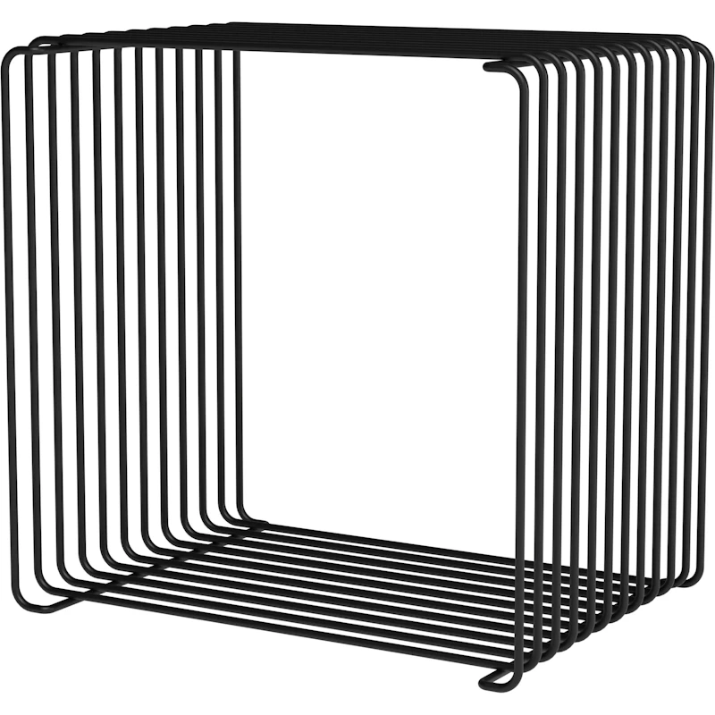 Panton Wire Single Hylla 25,7 cm, Svart