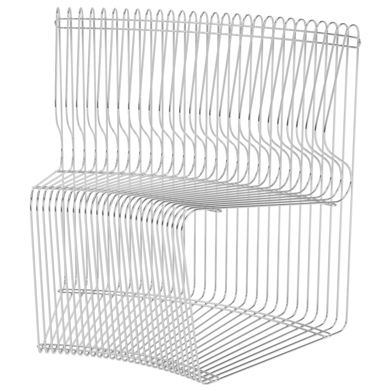 Pantonova Loungestol Konvex, Krom