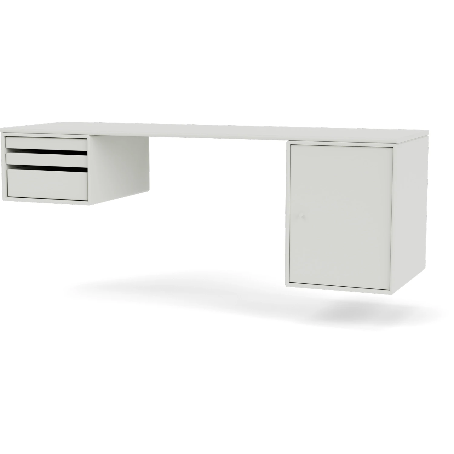 Montana Workshop V&auml;ggh&auml;ngt Skrivbord Nordic - Skrivbord Lackad Mdf Nordic - WORKSHOP-9