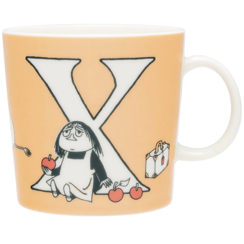 Moomin ABC Mugg 40 cl, X