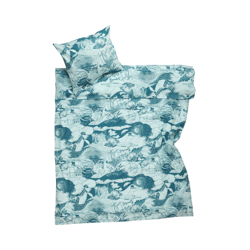 Moomin Bäddset 150x210 cm Segling