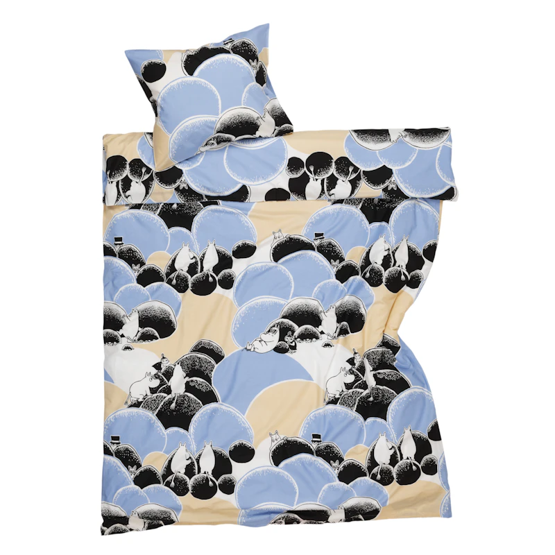 Moomin Bäddset 150x210 cm Småsten