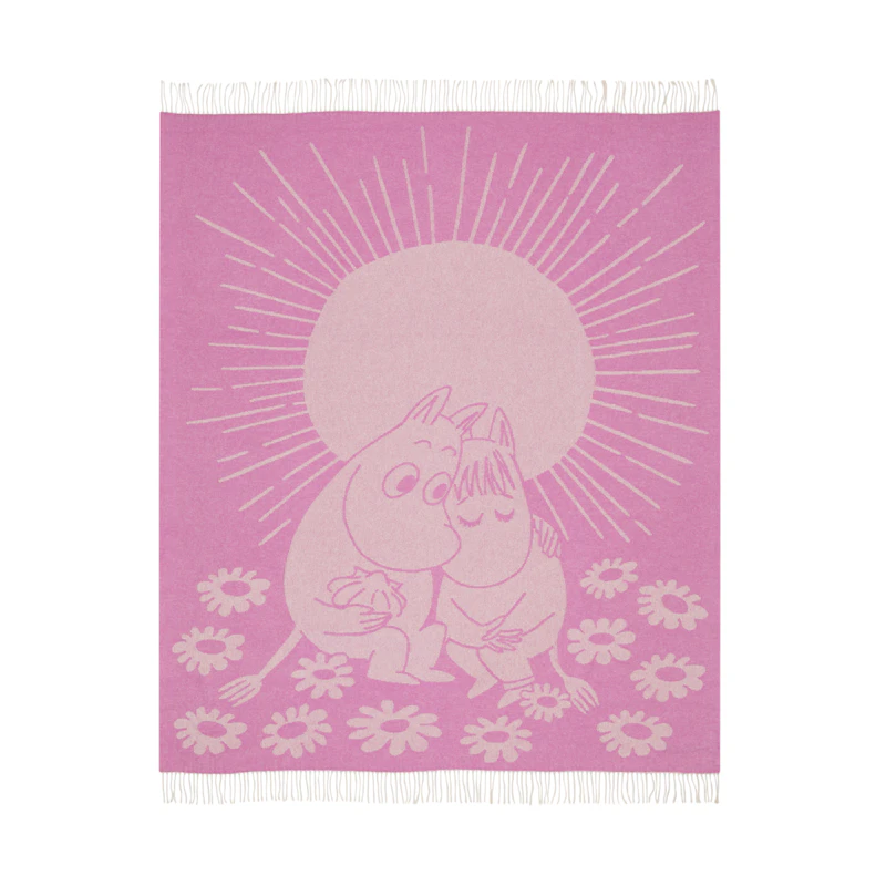 Moomin Filt 130x180 cm Förälskade