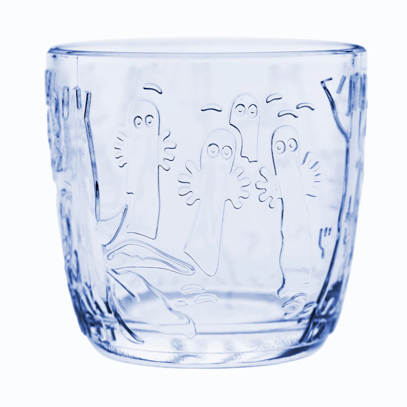 Moomin Glas 28 cl 2-pack Ljusblå